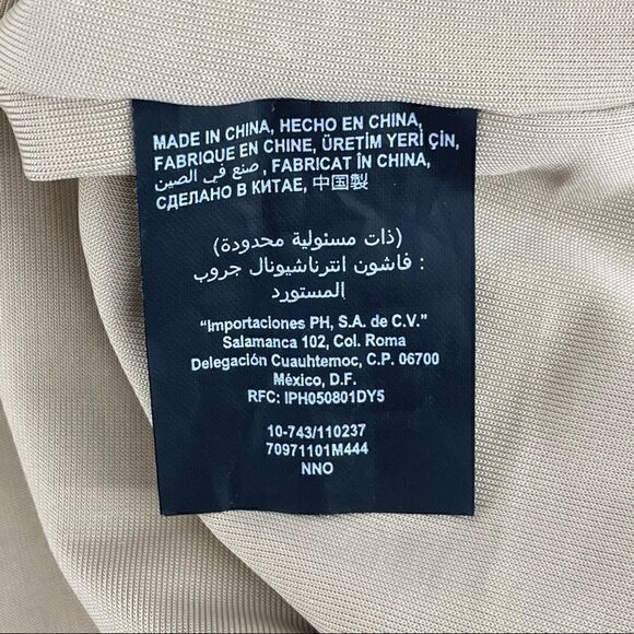 NWOT bebe Suede Draped Mini Dress - Picture 8 of 9